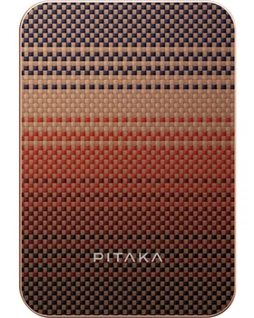 Магнітний павербанк Pitaka Aramid Qi2 5000 mAh Sunset (PBQ2402)