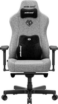 Fotel gamingowy Anda Seat Kaiser 3E Size XL Grey Fabric (AD23YC-XL-09-G-CF-G01)
