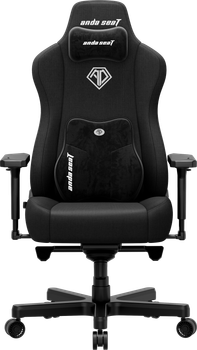 Fotel gamingowy Anda Seat Kaiser 3E XL Black Fabric (AD23YC-XL-09-B-CF-B01)