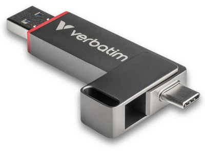 Флешка USB Type-C /USB Type-A 512Gb Verbatim QuickStick (32042)