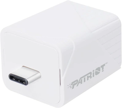 Флешка USB Type-С 256Gb Patriot Auto Backup iLuxe Cube C White (PI256GCUW30C)