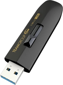 Флешка USB 3.0 128Gb Team C186 Black (TC1863128GB01)
