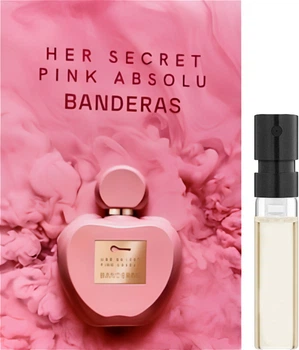 Пробник Парфумована вода для жінок Antonio Banderas Her Secret Pink Absolu 1.5 мл (8411061124093)