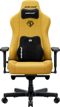 Fotel gamingowy Anda Seat Kaiser 3E XL Bright Yellow Fabric (AD23YC-XL-09-Y-CF-Y01)