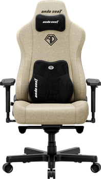 Fotel gamingowy Anda Seat Kaiser 3E XL Beige Fabric (AD23YC-XL-09-I-CF-I01)