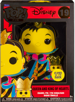 Значок Funko Pop! Disney Alice - Queen and King of Hearts #19 10 см (671803453029)