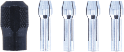 Tuleje zaciskowe Dremel z nakrętką 5 szt. (2615448532)