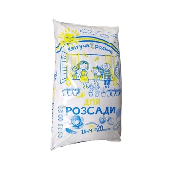 Торфосуміш Квітуча Родина для розсади 20 л