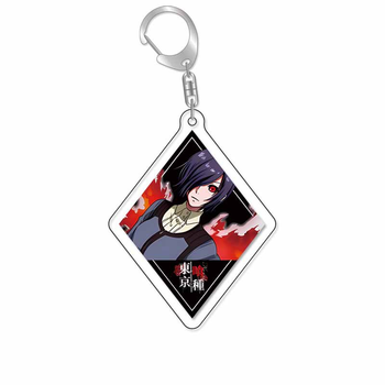 Брелок акриловый Токийский гуль Тока Киришима Tokyo Ghoul Touka Kirishima 5 см (5B9470BC8B8C)
