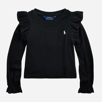 Дитячий лонгсліва для дівчинки Ralph Lauren 741157255 116 см Чорний (1159844620)