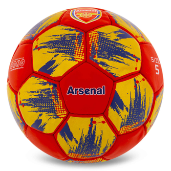 Мяч футбольный №5 PU Гриппи сшит вручную BALLONSTAR ARSENAL FB-0047-800