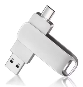 Флеш-накопитель USB 2 тб флешка крутящая USB 3.1 / Type-C Seuno (GS873)