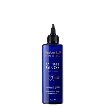 Вода ламелярная для волос Master LUX Professional Express Gloss 200 мл (26439WB)
