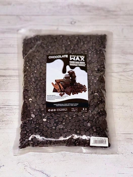 Воск горячий в гранулах Hard Wax Beans European Formula Chocolate 500 гр (Шоколад)