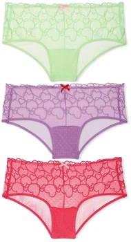 Набір жіночих трусиків Victoria's Secret PINK Wink Cheeky Panty (3