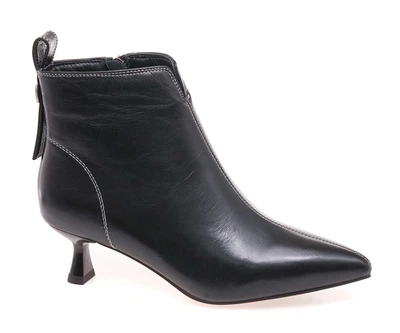 Черевики жіночі Berkonty 33M3993-1R/BLACK LEATHER 36 Чорний