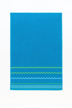Полотенце махровое 50*90см синее 4727