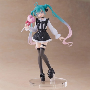 Аниме фигурка Хацуне Мику | Hatsune Miku Fashion Subculture | с сердцем | статуэтка 18 см PVC (GS907)