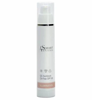 Антиоксидантный ультразащитный крем OIL-FREE SPF-80 Smart4Derma Illumination QC Sunblock Oil-Free SPF 80 50мл