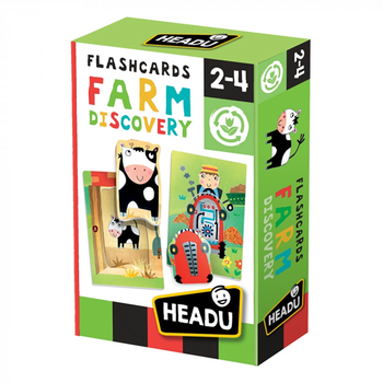 Карточки-игра Монтессори Headu «Ферма и ее обитатели» MU24001