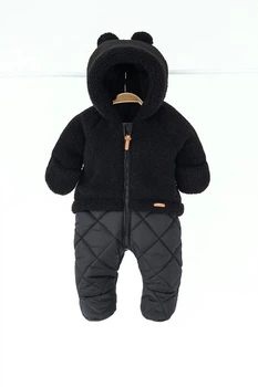 Детский зимний пуховый комбинезон MagBaby Baloo 133633 68 см Черный