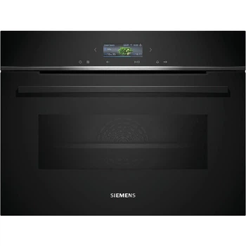 Духова шафа з мікрохвилями вбудовувана електрична компактна SIEMENS iQ700 CM724G1B1
