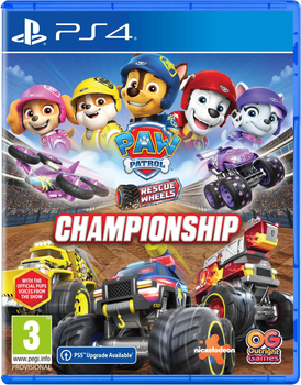 Gra PS4 Psi Patrol Rescue Wheels: Championship (Blu-ray płyta) (5061005356191)