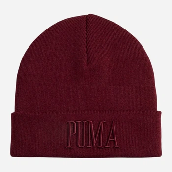 Шапка Puma Sportstyle Headwear Classic Graphic Mid Crown Beanie 02638502 One Size Ruby Shimmer (4069157730167)