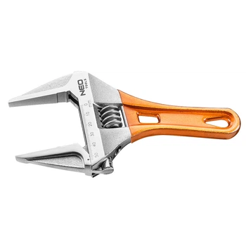 Розвідний ключ короткий 185 мм, робочий діапазон 0-53 мм NEO Tools