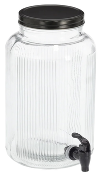 Słoik Zeller Kitchen Essentials z kranikiem szklany 3.9 l (4003368196558)