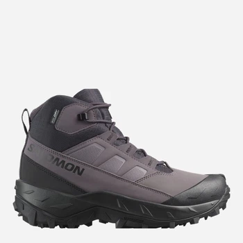 Женские демисезонные ботинки высокие для туризма с мембраной Salomon Crosstrak Wp W 9 L47862100 41.5 (10US/7.5UK) 26 см Iron/Excali/Phant (198720066892)
