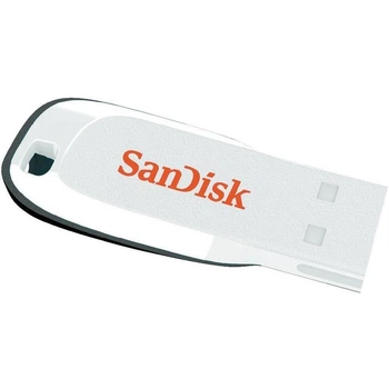 Флешка SanDisk 16 GB Cruzer Blade White SDCZ50C-016G-B35W
