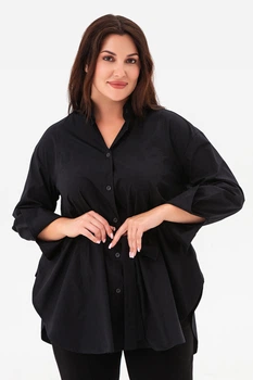 Сорочка TESS чорний 4XL/5XL (3043254)
