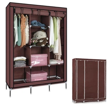 Складна тканинна шафа Storage Wardrobe 88130 AN для одягу та взуття 175×130×45 см
