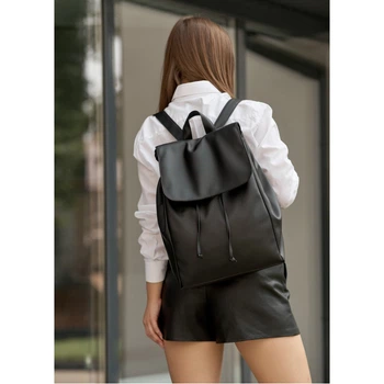 Жіночий рюкзак Sambag Loft LZN чорний
