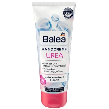 Крем для рук с косметической мочевиной Balea Handcreme UREA для ухода за сухой кожей рук, 100 мл