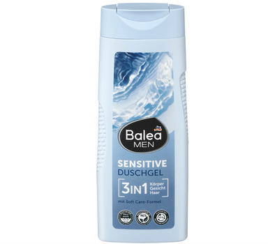 Гель для душа мужской 3в1 Balea MEN Sensitive 300 мл