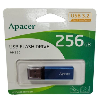 Флеш память 256Gb Apacer AH25C Blue USB3.2 (58106)