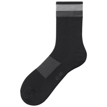 Велосипедные носки Shimano Lumen черно-серые S/M (EU 36-40)