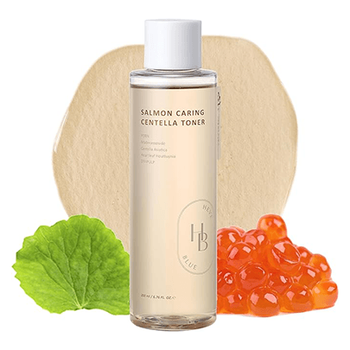 Тонер для обличчя Heveblue Salmon Caring Centella Toner з PDRN і центеллою, 200 мл