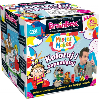 Gra planszowa Albi BrainBox Koloruj i zapamiętuj (edycja polska) (8590228028846)