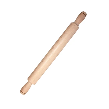 Скалка Mazhura d4,5 см довжина 51 см дерево (424788mz)