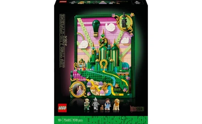 Конструктор LEGO Емеральд-сіті Настінний декор 1518 деталей (75685)