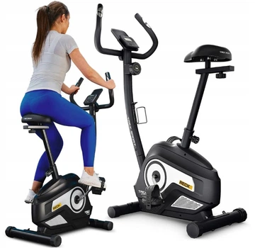 Велотренажер для дома Trex Sport TX-400MB RECK до 115 кг с системой магнитного сопротивления Черно-белый