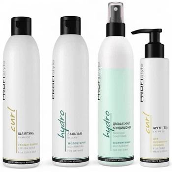 Набор для кудрявых волос PROFIStyle Curl & Hydro