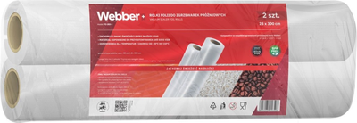 Плівка для вакуумних пакувальників Webber 28 x 300 см 2 шт.