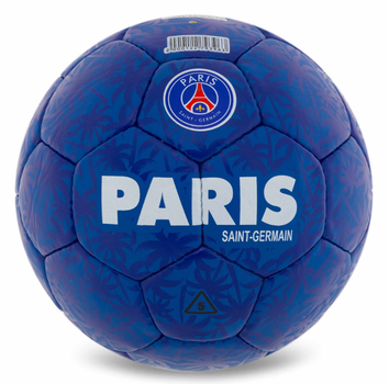 Мяч футбольный №5 PU Гриппи сшит вручную BALLONSTAR PARIS SAINT-GERMAIN FB-0047-787 темно-синий