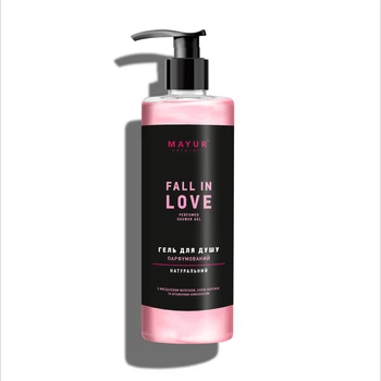 Парфюмерный гель для душа Fall in love натуральный TM Mayur 500 мл