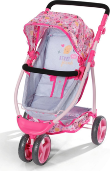 Коляска з капюшоном для ляльок BABY BORN 36 та 43 см Складана 2 в 1 Deluxe (834145) (4001167834145)