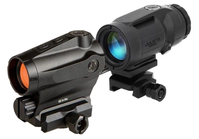 Комплект SIG SAUER коллиматор Romeo 5XDR GEN II+Магнифер 5-ти кратный Juliet 5 Micro